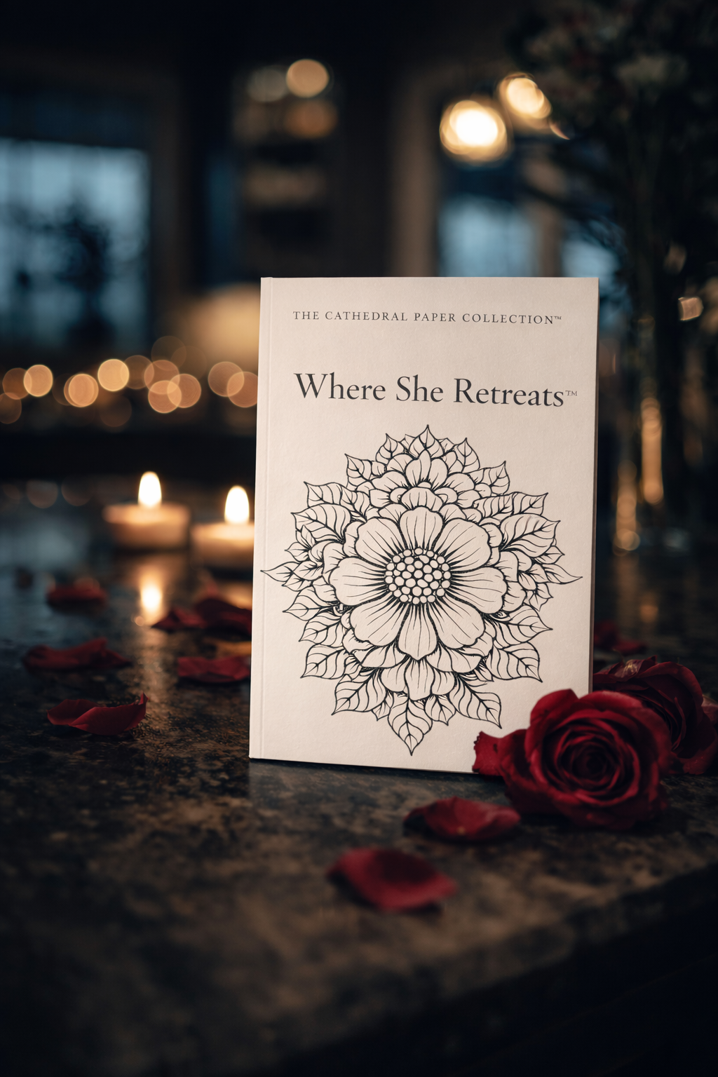 The Cathedral Paper Collection™ Where She Retreats™