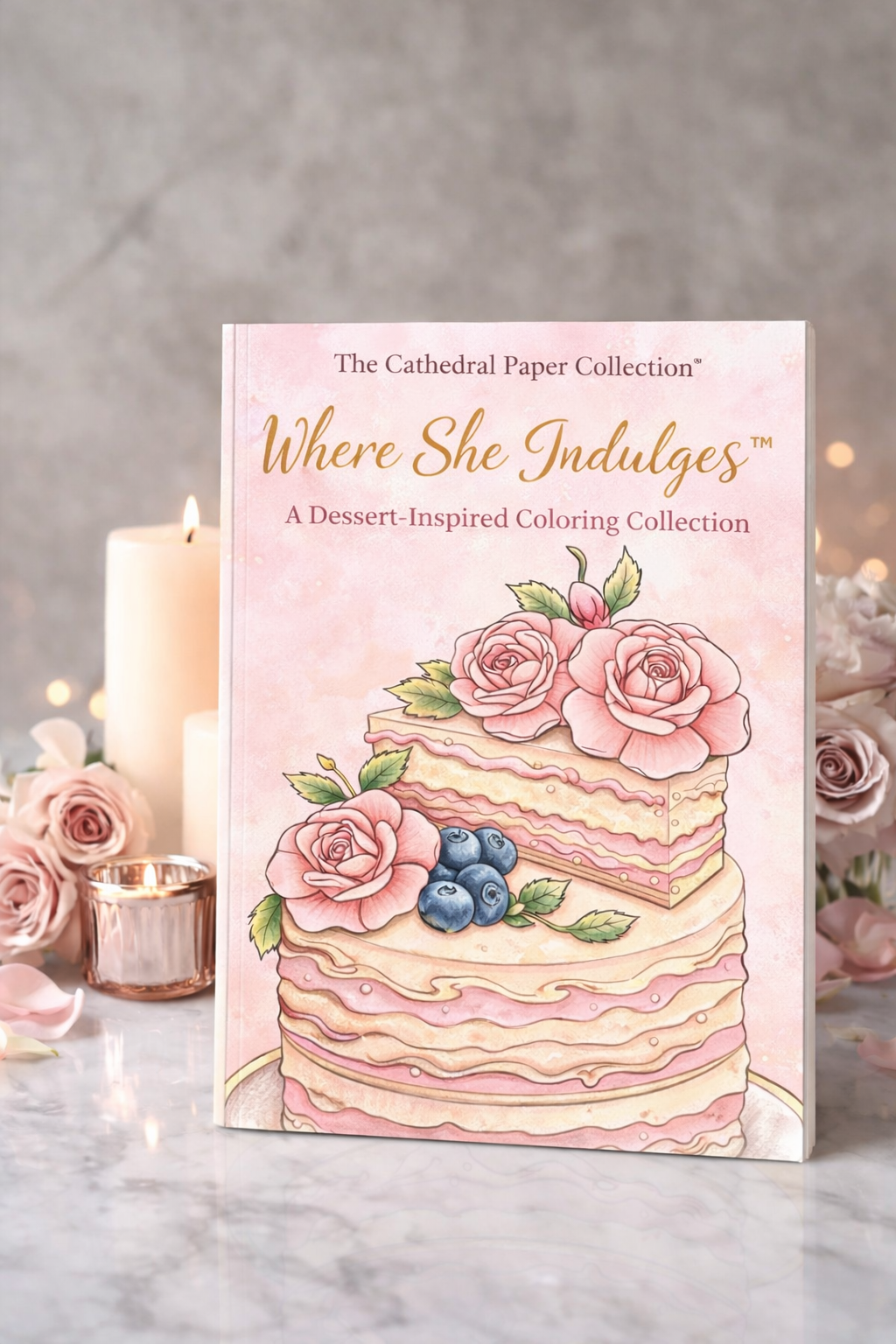 The Cathedral Paper Collection™ Where She Indulges™