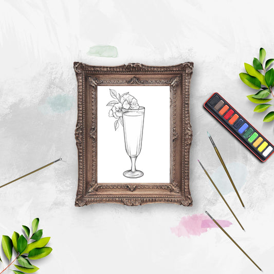 The Cathedral Paper Collection™ Where She Sips™