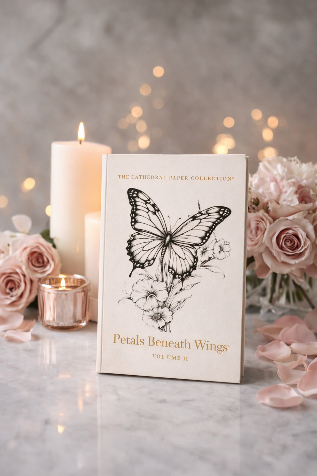 The Cathedral Paper Collection™ Petals Beneath Wings™ Volume II